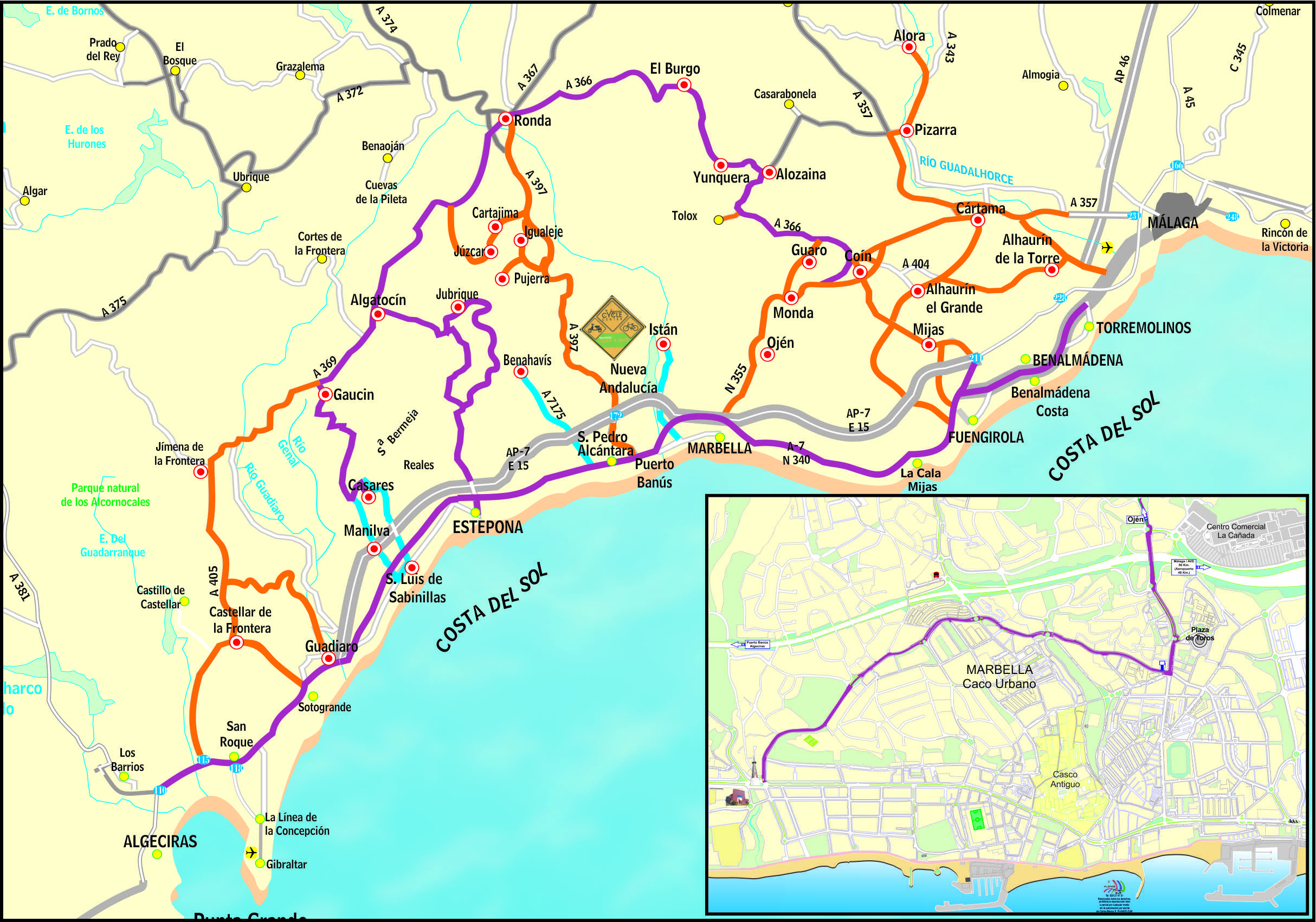Marbella Map
